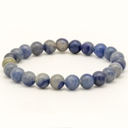 Bracelet quartz bleu