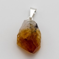 Pendentif en pierre Citrine