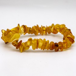 Bracelet chips ambre naturel de la baltique