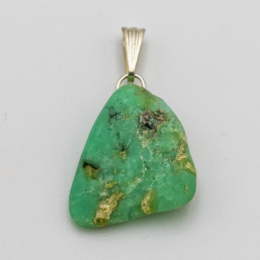 Pendentif en pierre Chrysoprase