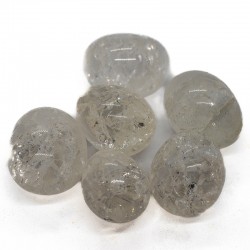 Cristal de roche craquelé