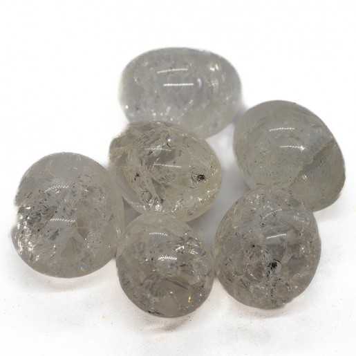 Cristal de roche craquelé