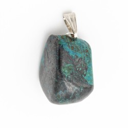Pendentif en pierre Chrysocolle Shattuckite